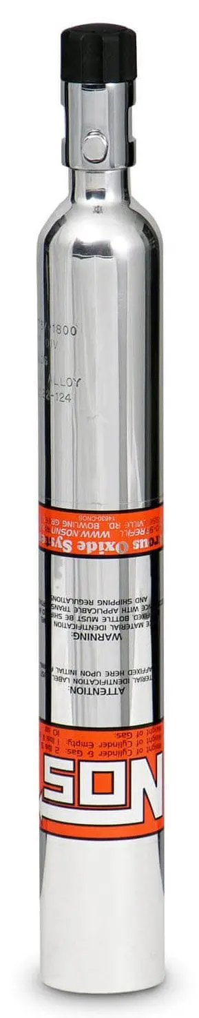Nos14700-P Polished 10-Ounce Nitrous Oxide Bottle 1
