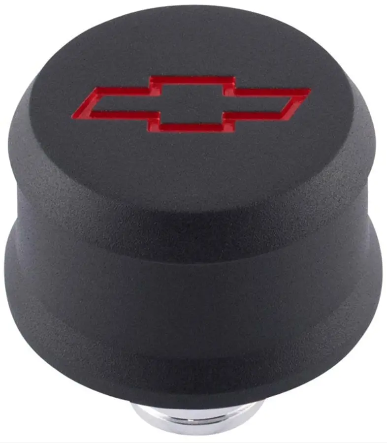 Slant Edge Pr141-86 Black Crinkle Aluminum Valve Cover Breather – Push-In Style 1