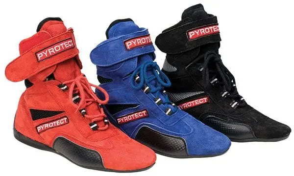 Pyx48130 Black Ankle-High Racing Shoes – Size 13 1