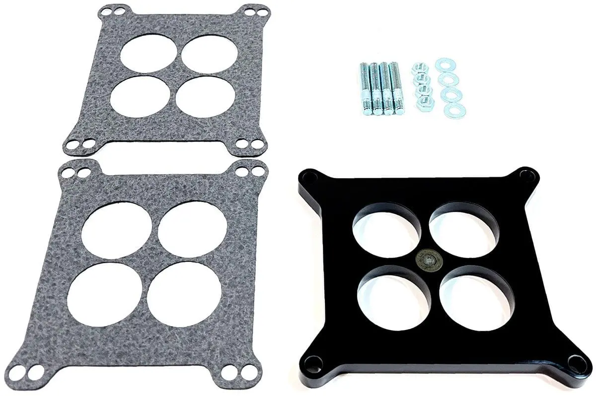 Phenolic Carb Spacer – 1-11/16" Ported, 1/2" Thick, Heat-Resistant 1
