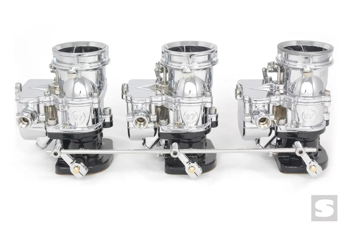 Stromberg Twostep 9243S-Chr Triple 2-Barrel Chrome Throttle Linkage 1