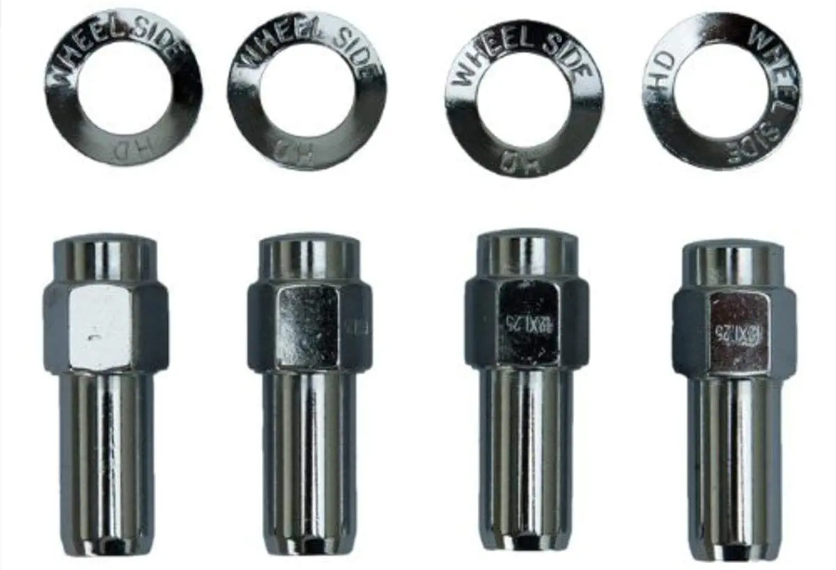 We601-1416 Closed-End Wheel Nut With Integrated Washer (1/2" Thread) 1