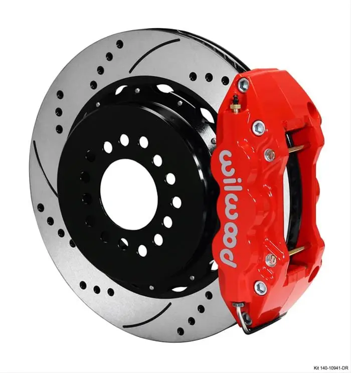 Wilwood Aero4 140-10941-Dr Rear Big Brake Kit 1